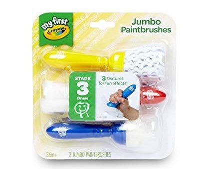 Crayola My First Jumbo Paintbrushes Online Sale