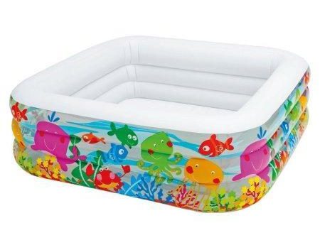 Intex Sea Aquarium Pool 62 1 2 x 62 1 2 x 19 1 2 Inches Cheap