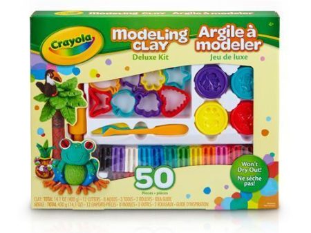 Crayola Plastilina Kit and Modeling Clay Kit Online now