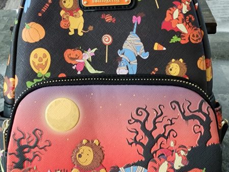 Winnie the Pooh Halloween Loungefly Disney Backpack Online Hot Sale