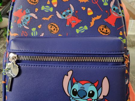 Stitch Halloween Backpack Hot on Sale